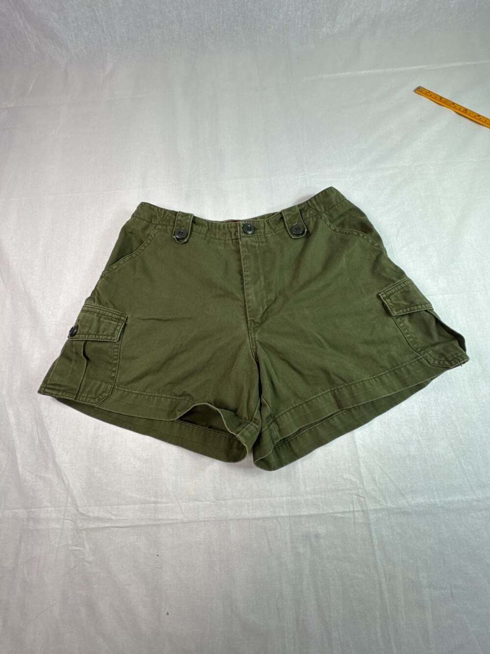 Palmetto's Vintage Olive Green Cargo Shorts Size 7
